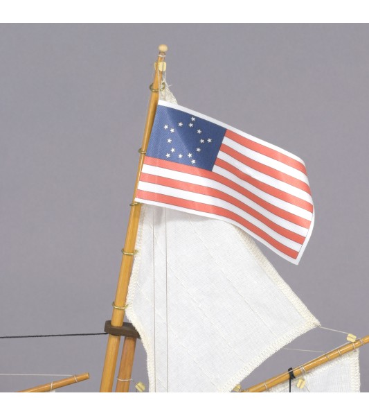 American Schooner Virginia. 1:41 Wooden Model Ship Kit