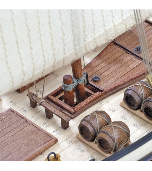 Arab Dhow Sultan. 1:60 Wooden Model Ship Kit