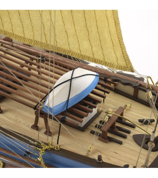 MARIE JEANNE Tuna Boat 1:50 Модель деревянной рыболовной лодки