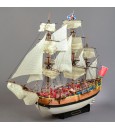 Schiff HMS Endeavour 1/65. Holzmodellschiff