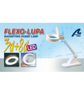 Lámpara Flexo Lupa de...