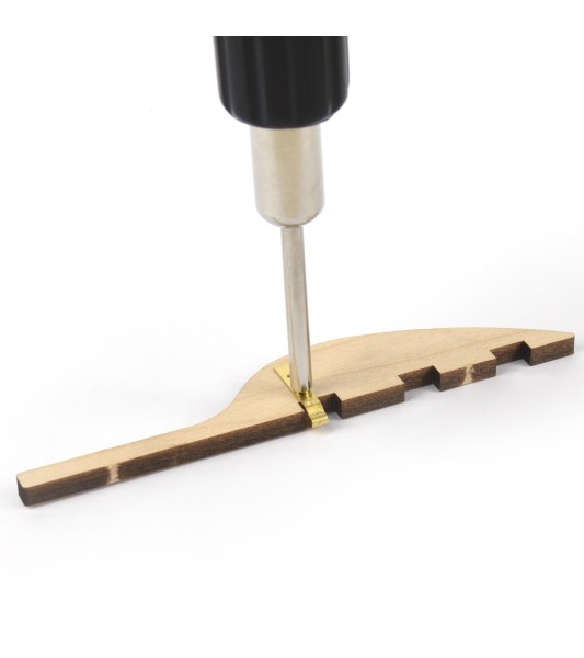 Balení s magnetickou hřebíkovačkou pro stavbu modelů a mosaznými hřebíky 5/10 mm