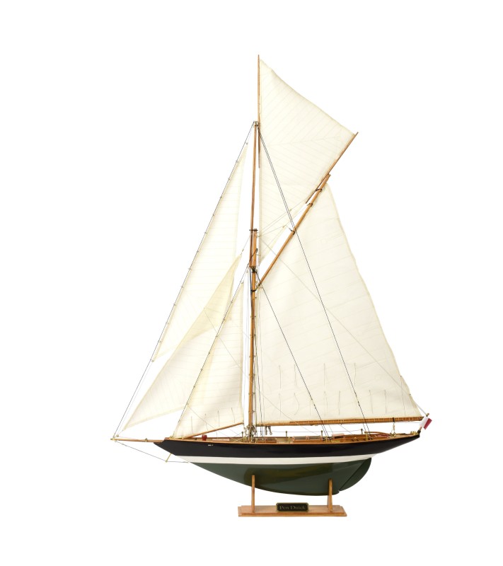 Drewniany model statku Cutter Pen Duick 1:28