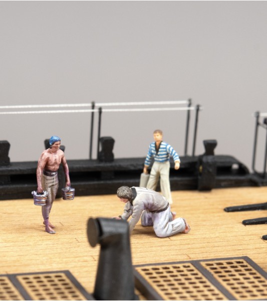 Nuevo Set de 19 Figuras en Metal para Barcos: Marineros (1700-1815)