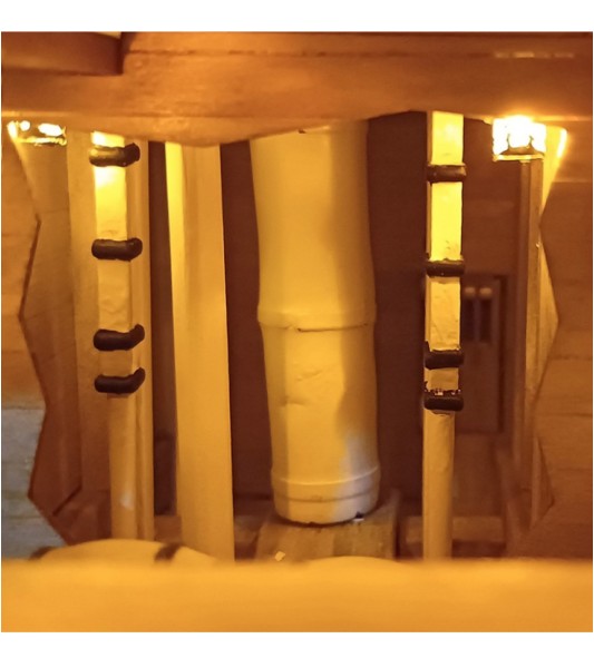 Nuovo Set di Illuminazione a LED Modello di Nave Anatomia HMS Victory