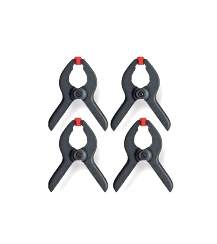 Conjunto de 4 mini-grampos de 90 mm