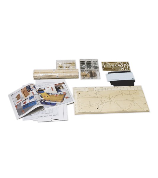 Nieuw Bonitero Marina II 1:50 Houten Vissersboot Model