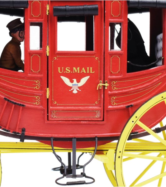 STAGECOACH - Legende des Wilden Westens - Modell im Maßstab 1/12