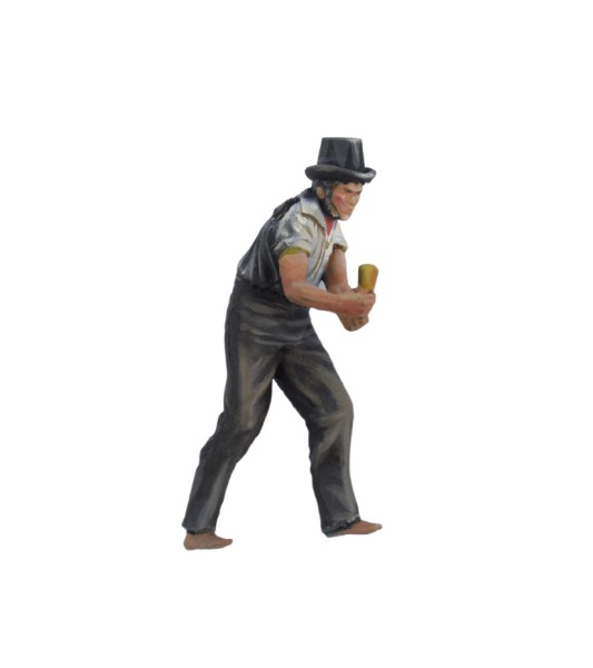 Set of 10 metal figures for ships: Gunners 1/48 scale