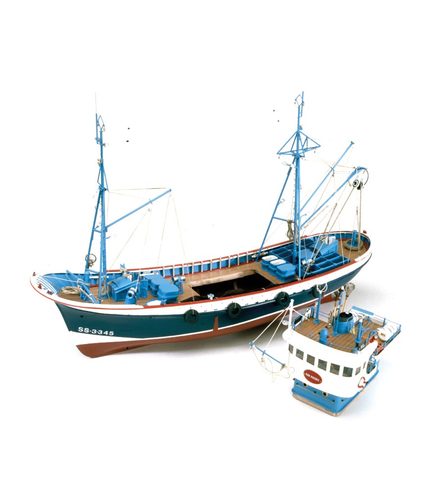 Nuovo Modello di barca da pesca in legno...