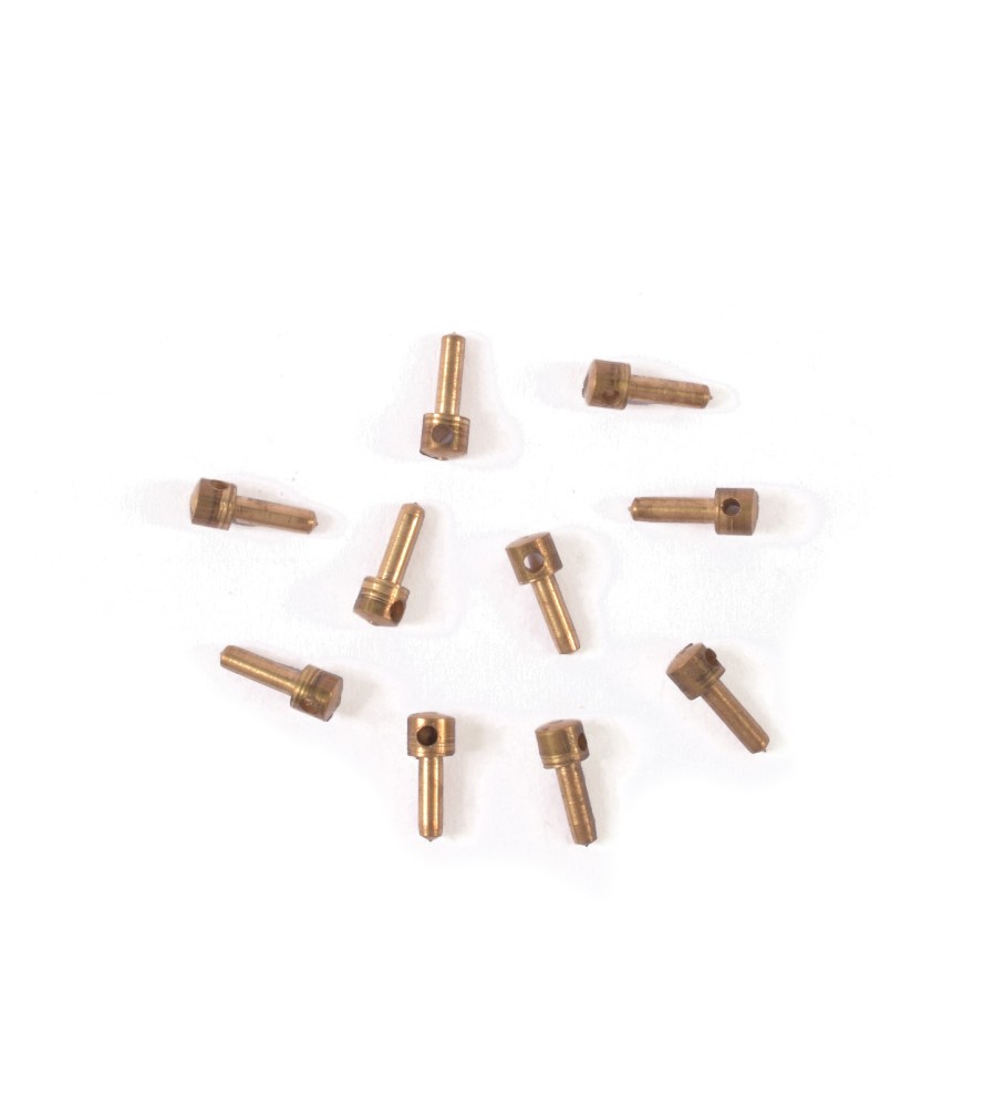 Chandelier avec 1 trou Diam. 3 x 8 mm (10 pcs.)