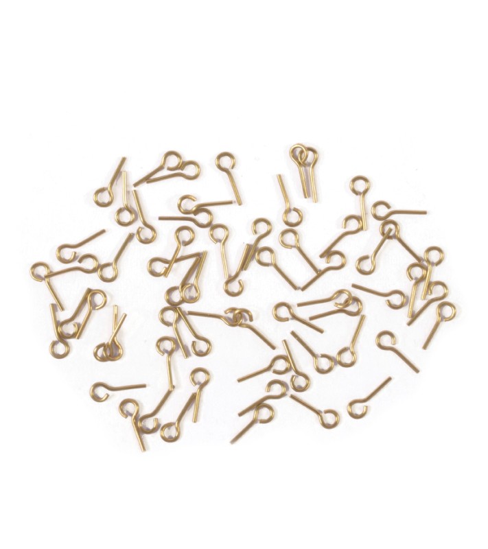 Messing oogbout 7 mm (60 stuks) 2