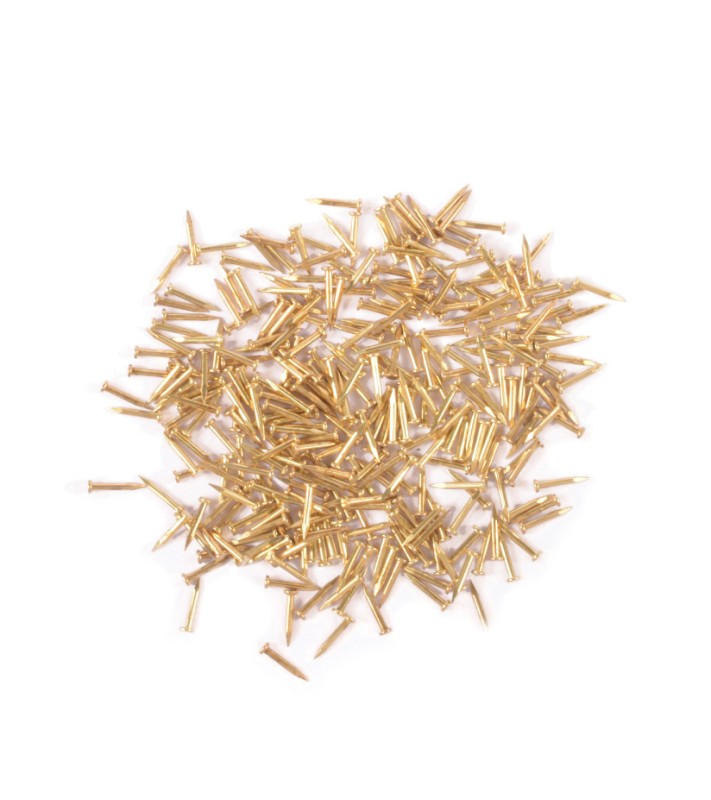 Punte di ferro in ottone da 5 mm (300 pezzi) 2