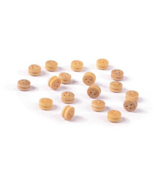 Vigota de Madera de Boj Dia. 4 mm (18 Unids.) para Modelismo Naval