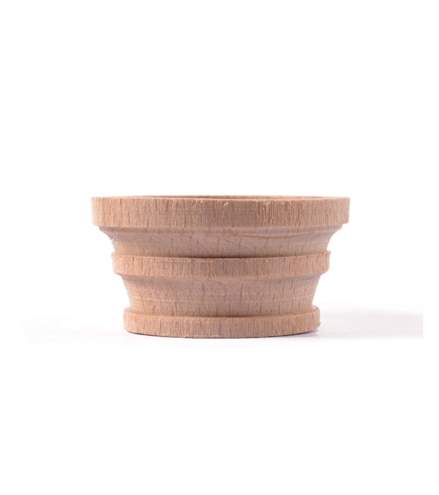 Mast Top in Beech Wood Dia. 38 mm / Height 19...