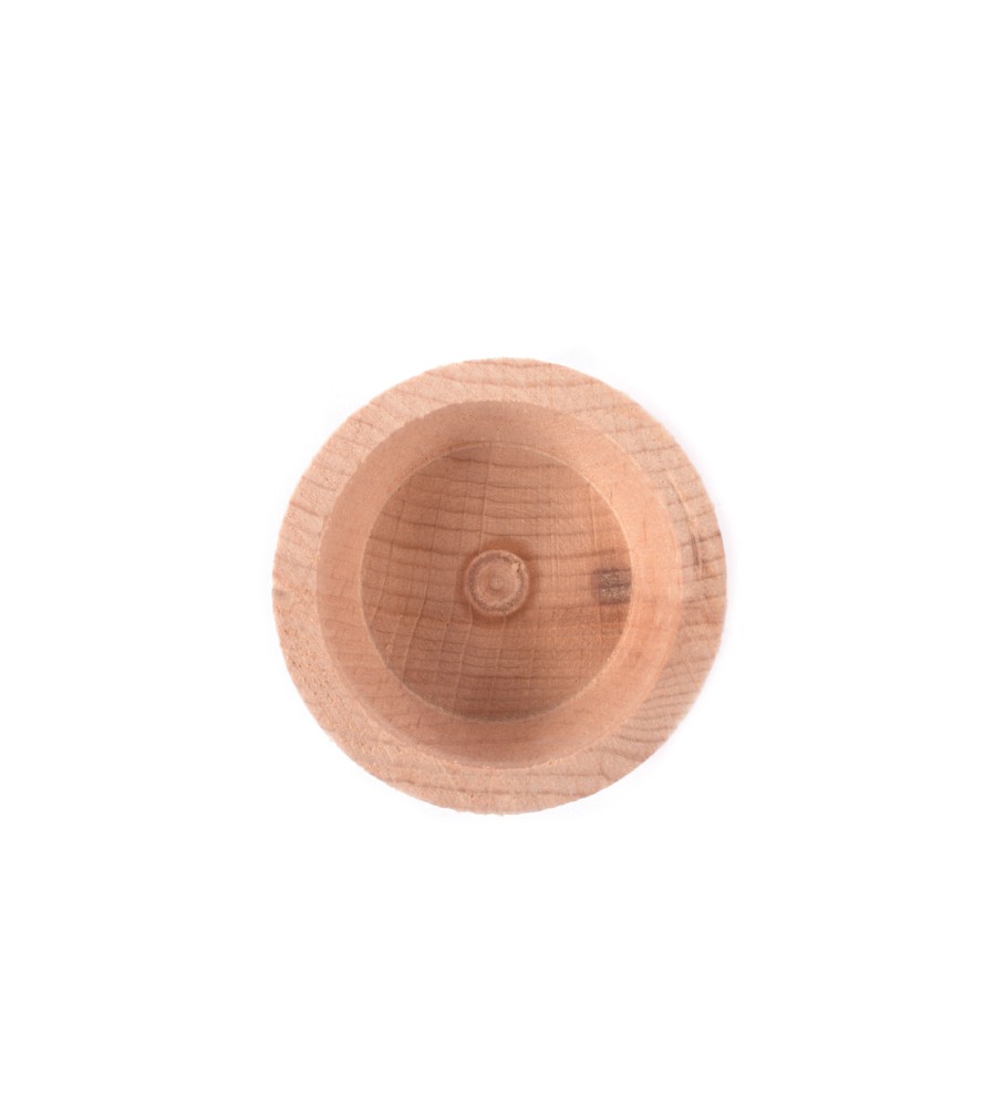 Beuken houten stootrand Dia. 38 mm / Hoogte 19...