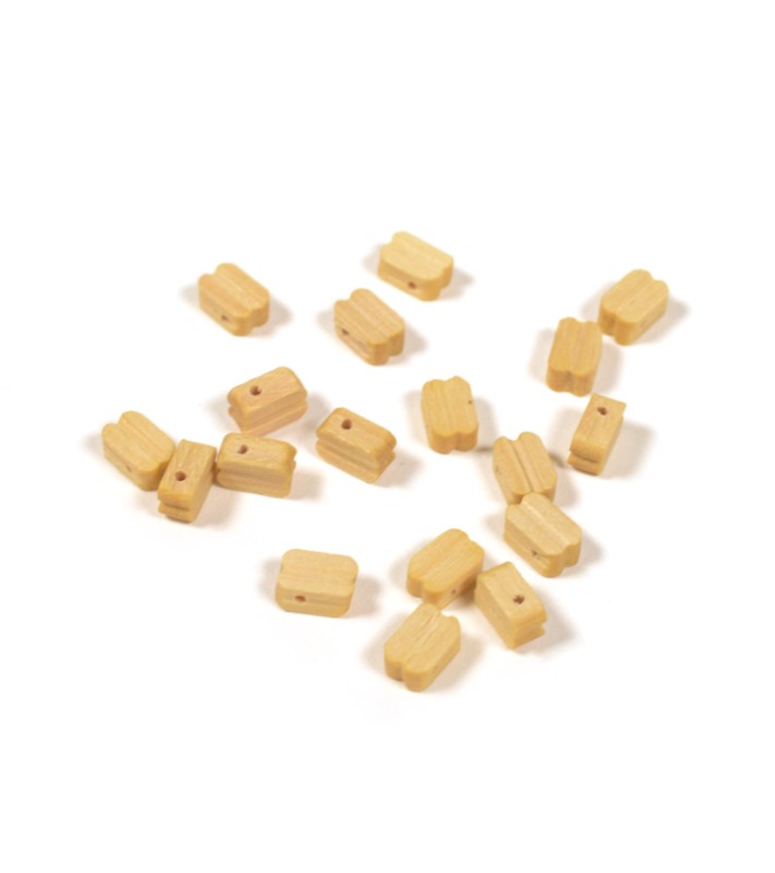 Einzelner Block in Buchsbaum 6 mm (18 Stück) für...