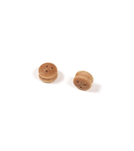 Drewniane patyczki orzechowe Dia. 4 mm (18 szt.) do modelarstwa morskiego