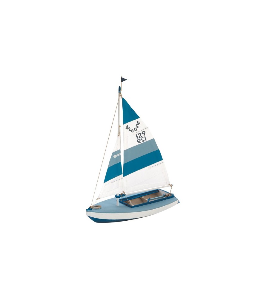 Wooden Model Ship Kit: Sailboat Olympic 420