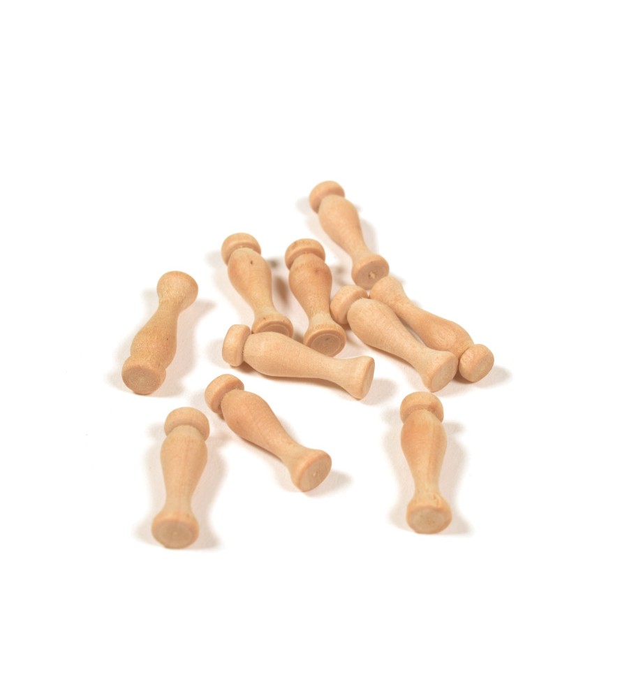 Pojedyncza kolumna z bukszpanu 18 mm (10 sztuk)...