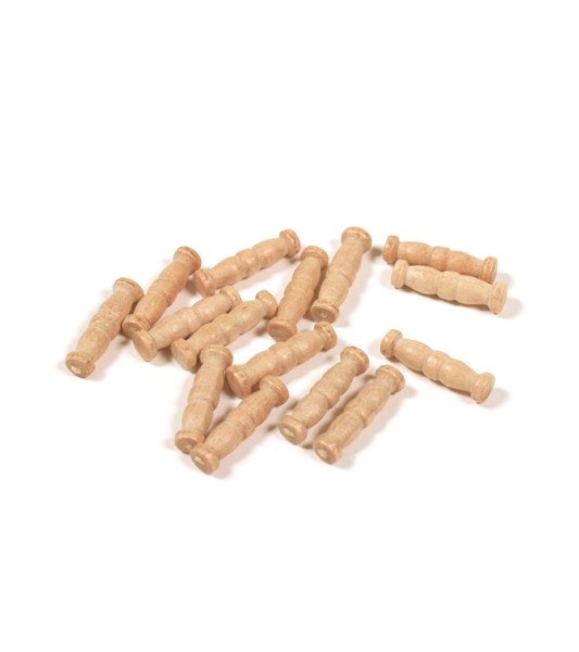 Buis Double Colonne 16 mm (15 pcs.) pour le modélisme naval