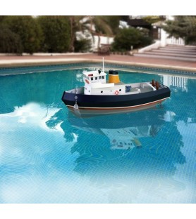 Wooden Model Ship Kit: Tug Boat Samson 1/15