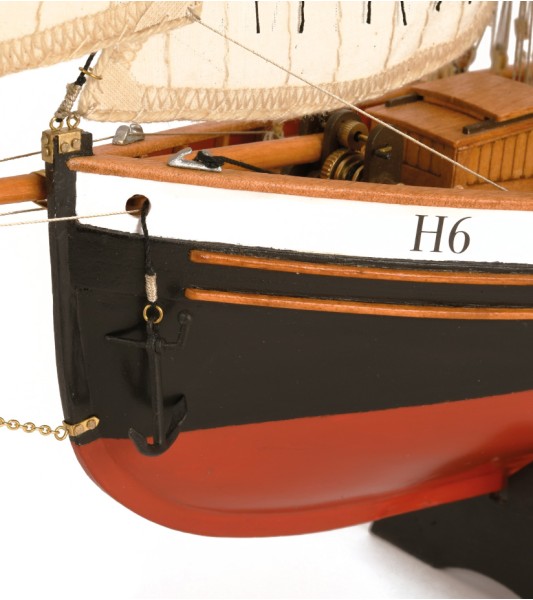 Jolie Brise Cutter 1:50. Modelo de navio em madeira
