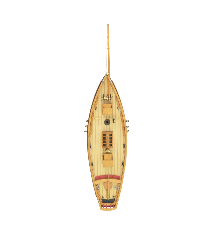 Kutter Jolie Brise 1:50, Holzmodellschiff