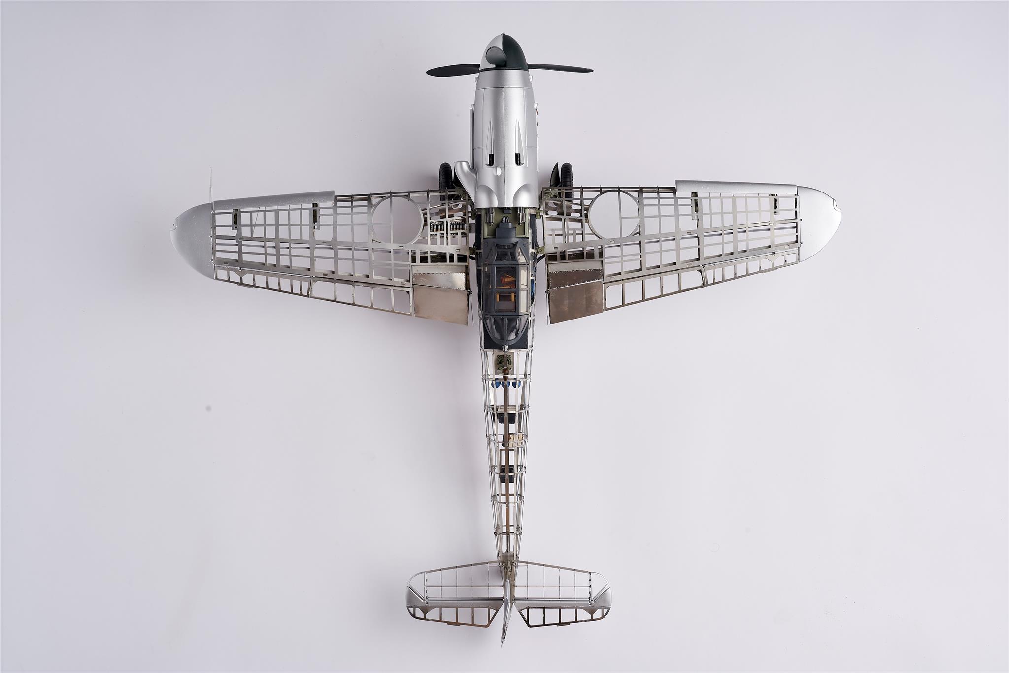 Maquette Metal Avion de Chasse AllemandMesserschmitt BF109G