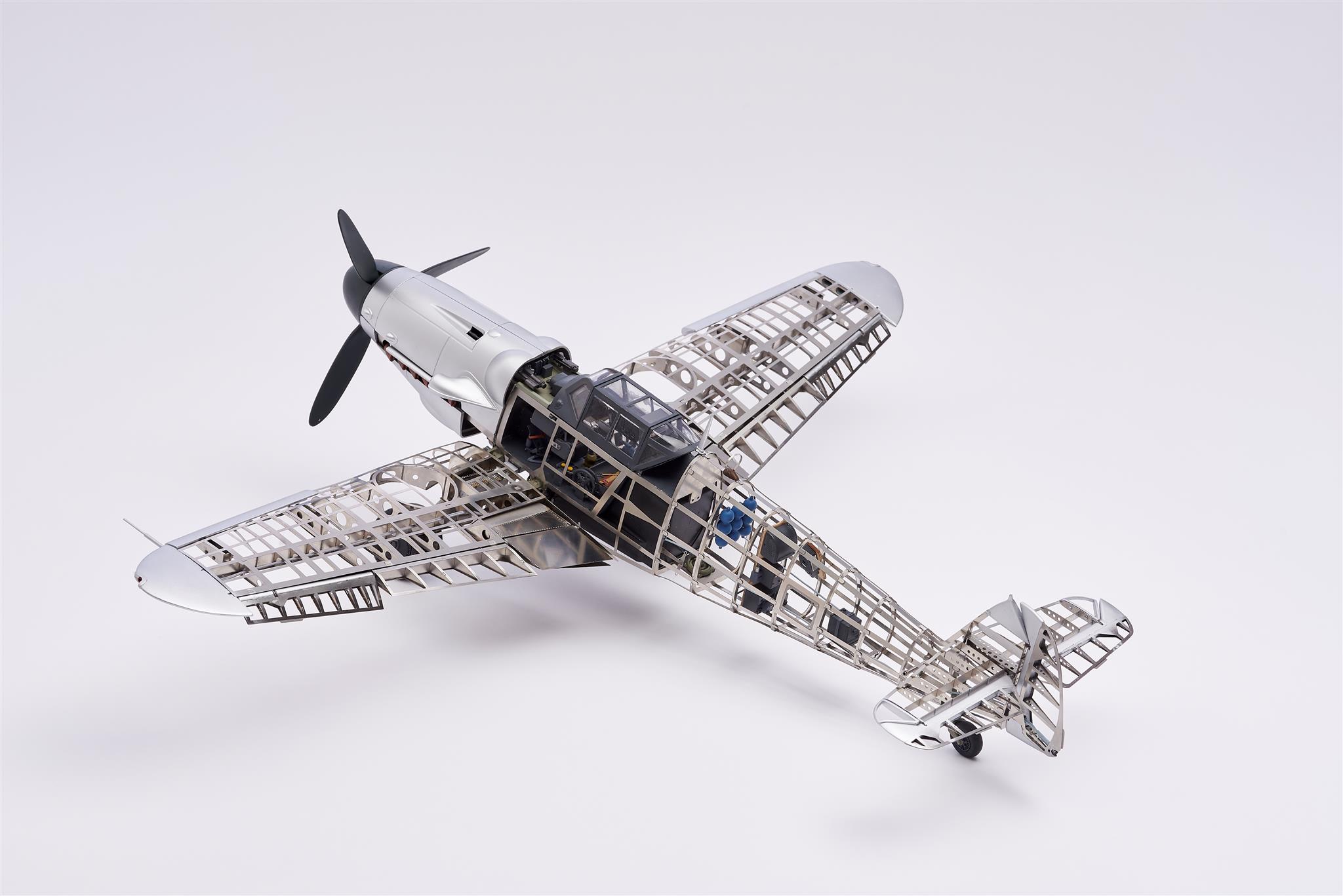 Build this great German plane 1/16 scale. Messerschmitt BF109G model.