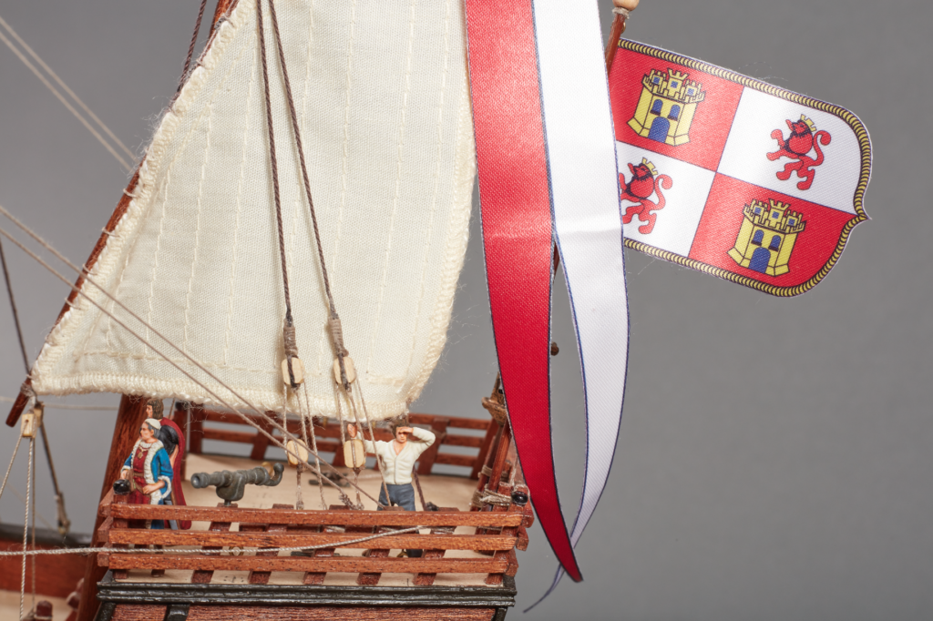 Naval modeling accessories. Metal figurines for caravels and galleons (22411F).