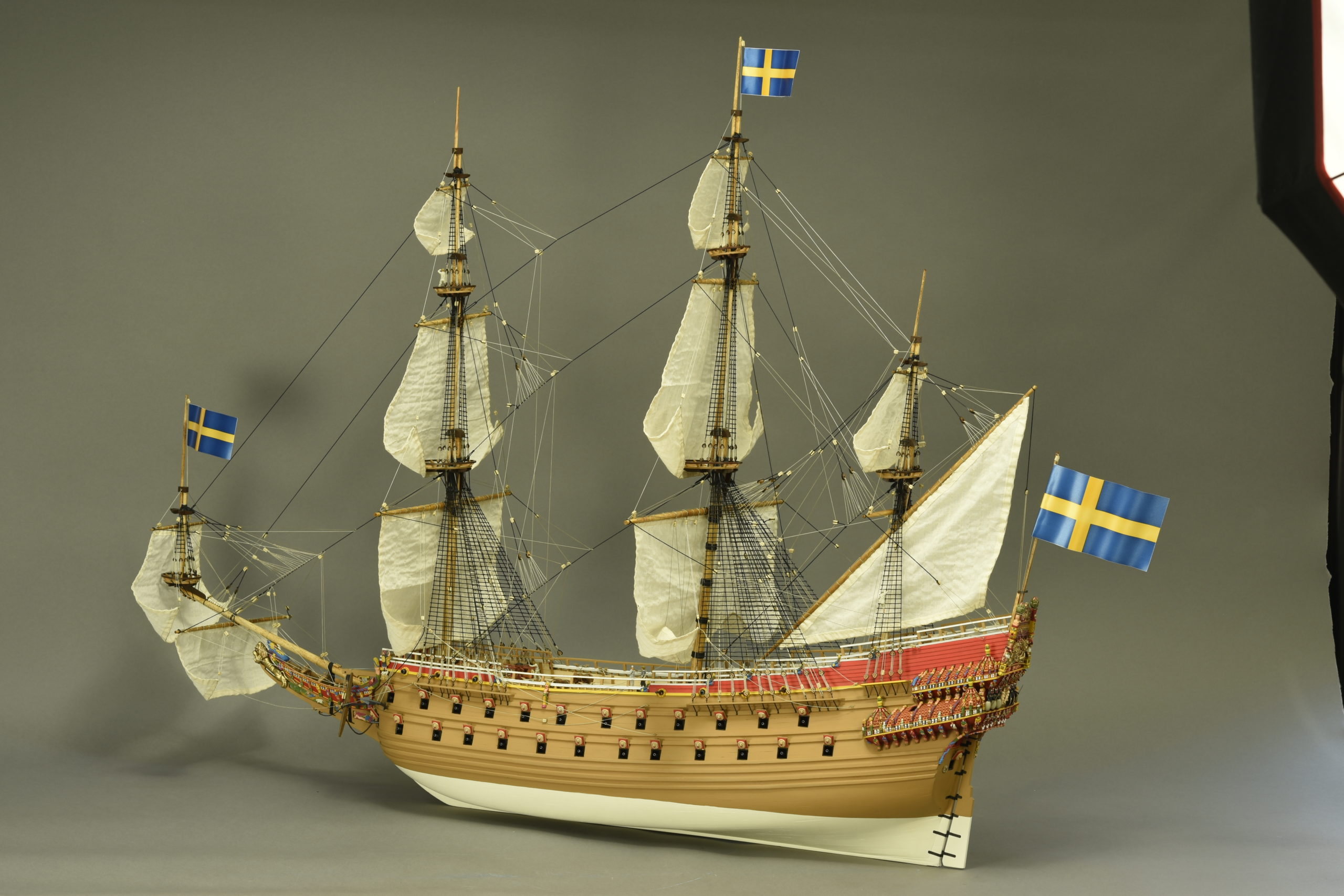 Swedish Warship Model Vasa 1/65 (22902).
