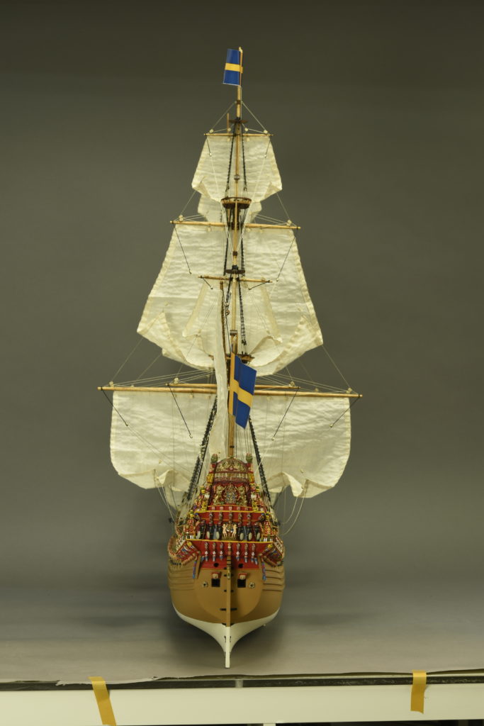 Histoire du Vasa. Maquette en Bois du Navire de Guerre Suédois Vasa 1/65.
