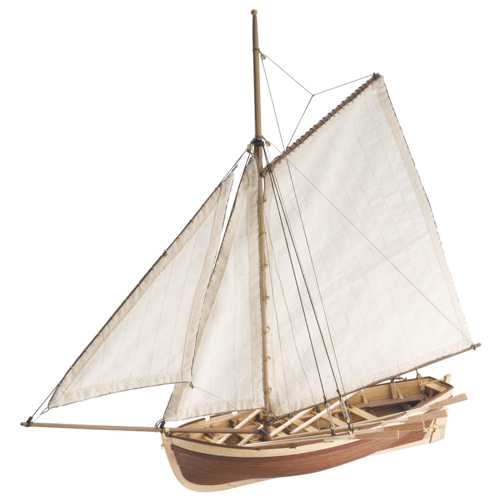 Initiation au Modélisme Naval: Maquette de Bateau en Bois Canot du Capitaine HMS Bounty (19004).