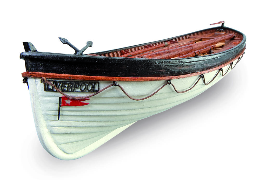 Naval Modeling for Beginners: Wooden Ship Model Lifeboat Titanic (19016).