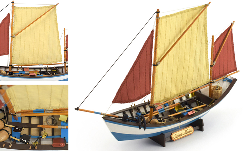 Fishing Boat Model Saint Malo (19010-N).