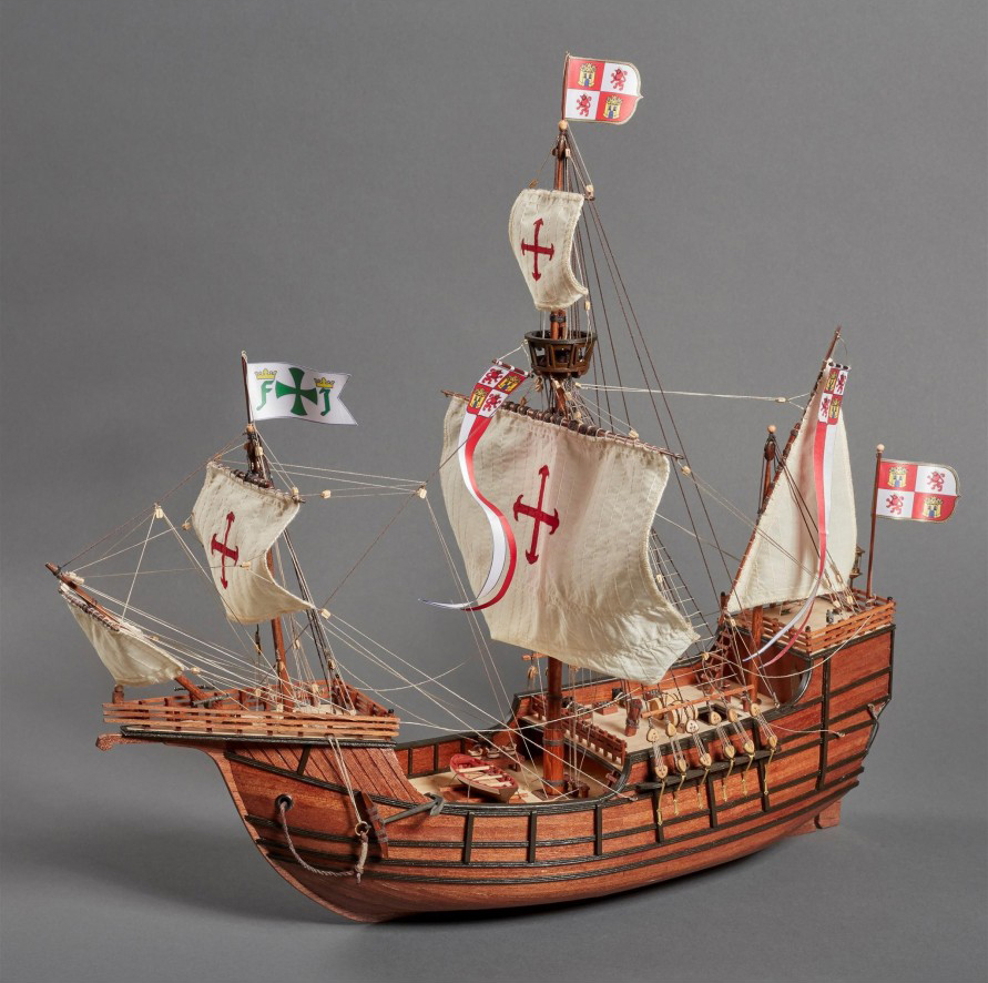 Black Friday Model Building 2021: Wooden Ship Model Caravel Santa María 1/65 (22411N).