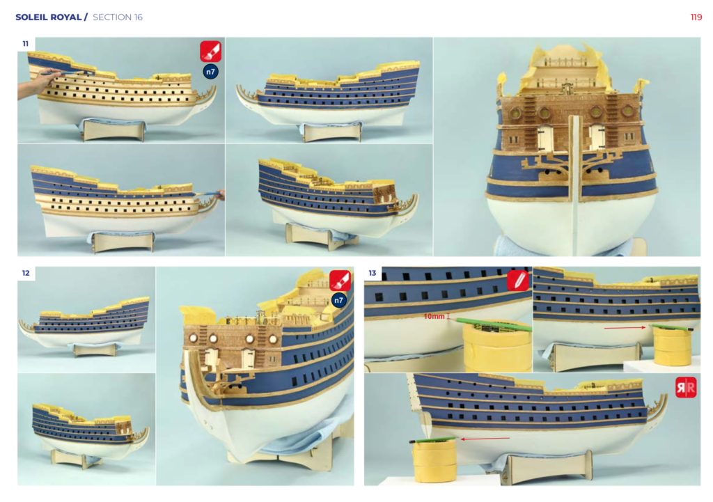 Artesanía Latina - Wooden Model Ship Kit - French Warship, Warship Soleil  Royal - Model 22904, Scale 1:72 - Scale Models for Assembling - Expert Level