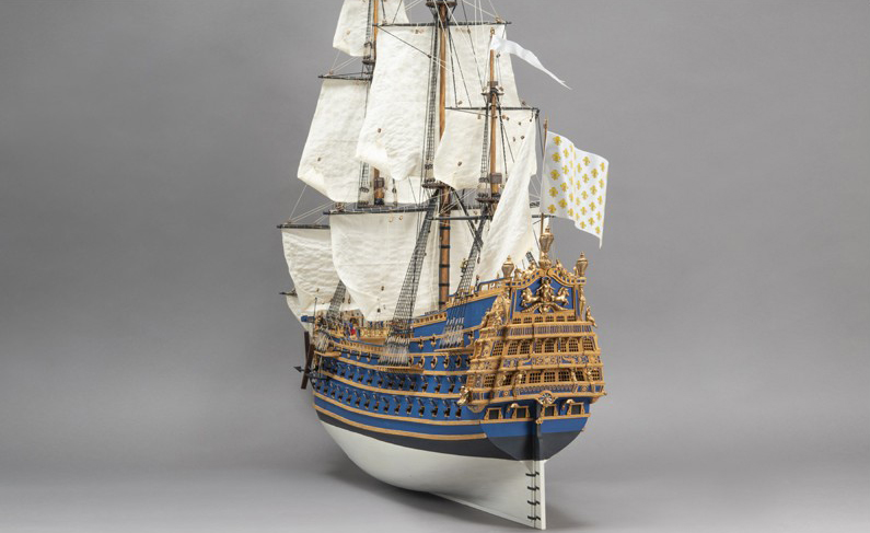 Wooden Ship Model Kit. French Warship Soleil Royal 1:72 (22904) by Artesanía Latina.
