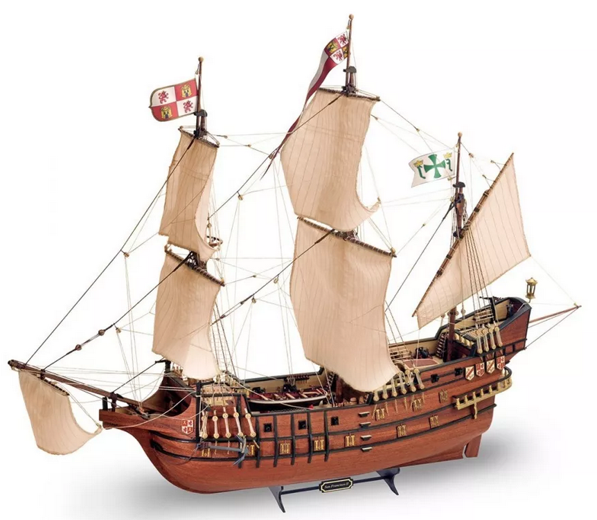 Wooden Ship Model Galleon San Francisco II (22452-N).