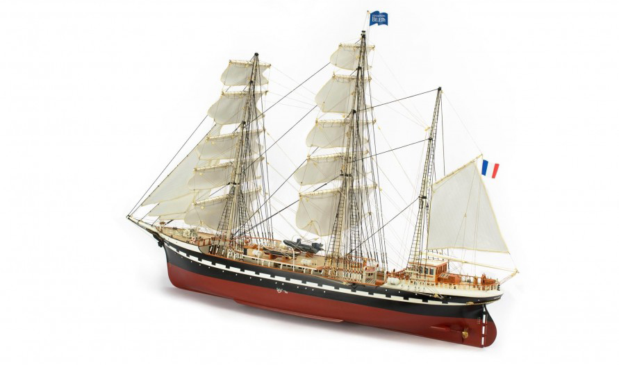 French Training Model Ship Belem (22519).