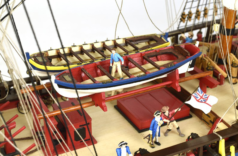 Ship Model Building. Figures for Model Ships: HMS Endeavour (22520F).