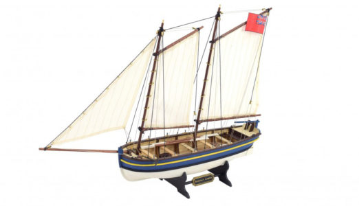 HMS Endeavour Longboat Model: 2022 Renewed Ship Modeling Kit!