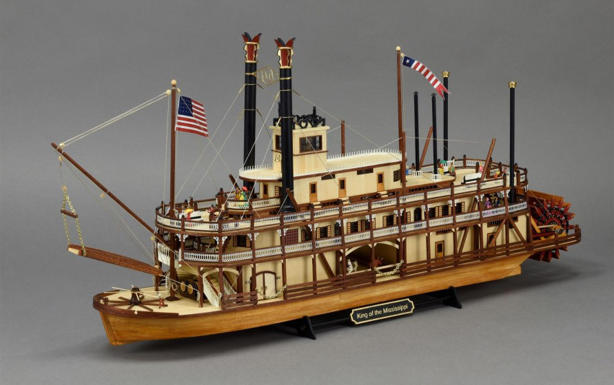 Mississippi Ship Model Assembly by Artesania Latina (20515).