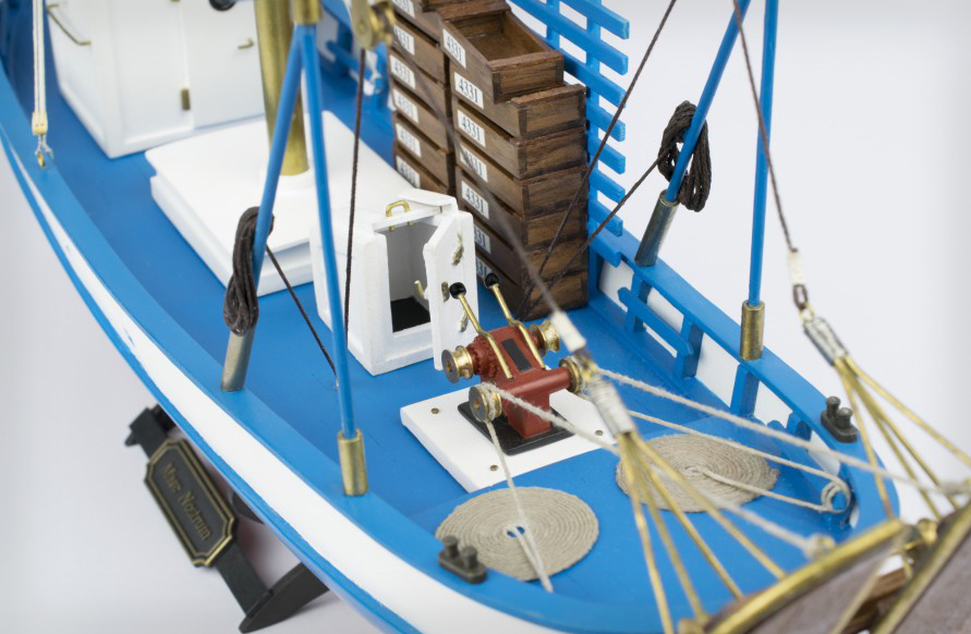 Fishing Boat Model in Wood to Be Built Mare Nostrum at 1:35 scale (20100-N) from Artesania Latina.