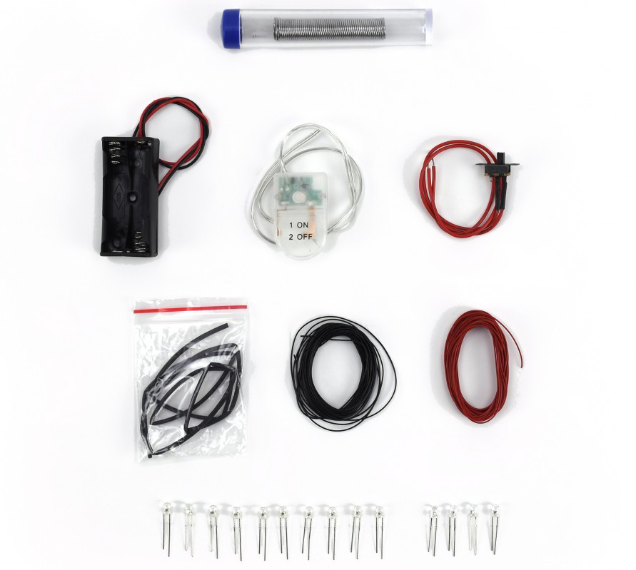 LED Lighting Set for Models and DIY Projects (27590) by Artesanía Latina.