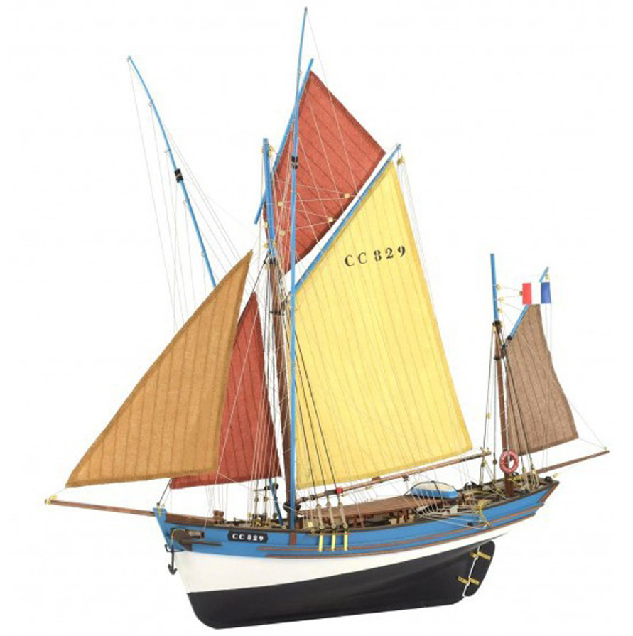 Maqueta Barco de Pesca Atunero Francés Marie Jeanne 1/50 (22175) de Artesanía Latina.