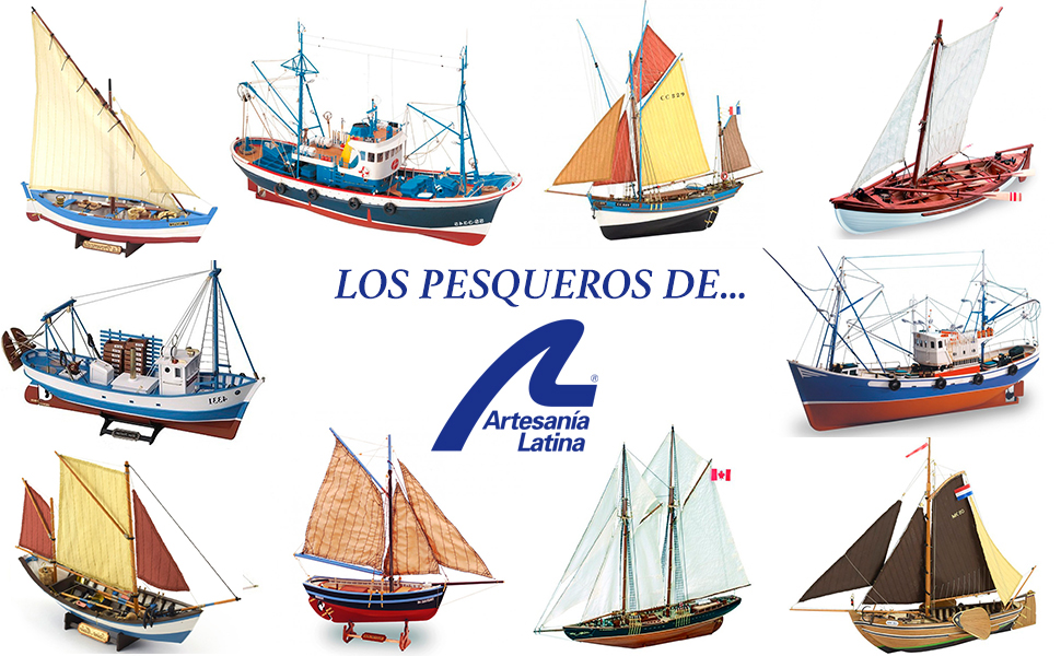 Modelo Barco de Pesca Madera (II): Nuevos Kits de Modelismo Naval