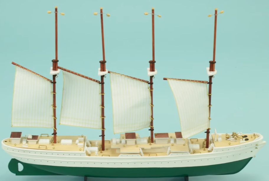 Build Juan Sebastian Elcano Model Ship (22260) by Artesanía Latina.