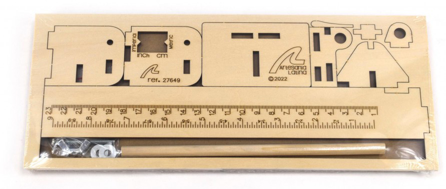 Micro Gabarit d'Imitation en Bois. Modélisme et Artisanat